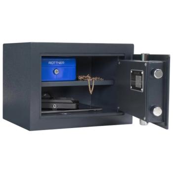 Rottner Wertschutzschrank EN0 Samoa 26 Elektronikschloss anthrazit T04848